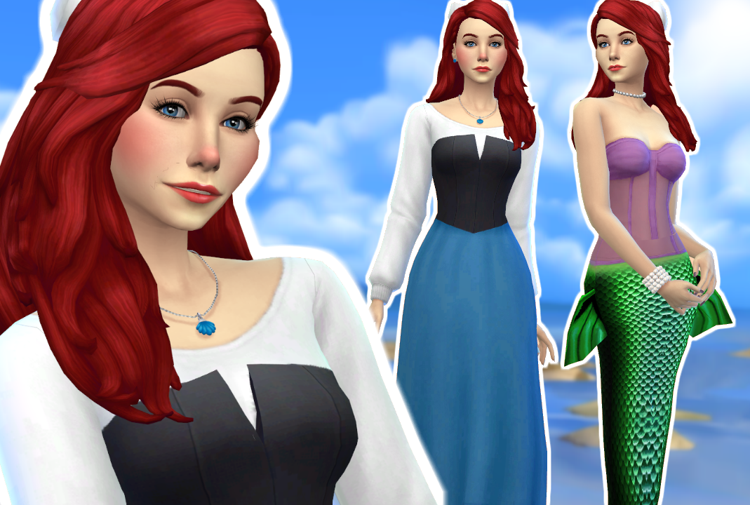 pics Sims 4 Little Mermaid Cc cyberdoll ariel the little mermaid