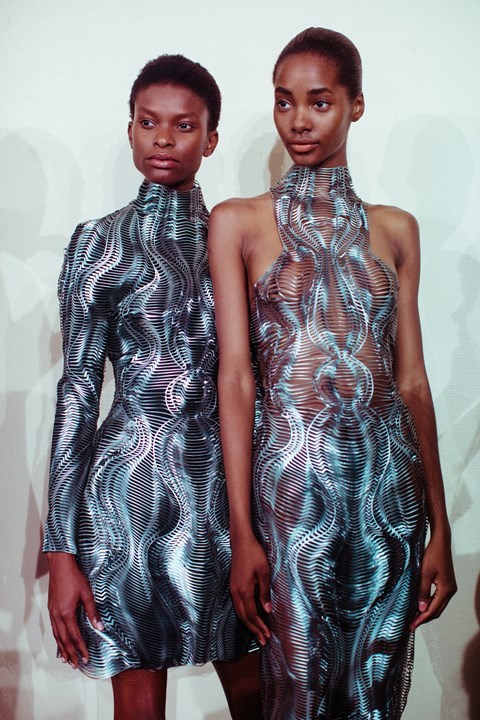 hoodfuturism:Barbra-Lee Grant and Tami Williams for Iris Van Herpen F2017