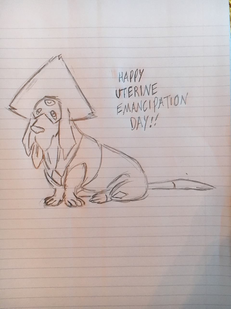 I was gonna make a peridot for your birthday. But then I made a dog. Peridoggo.(sparbro)peridoggo