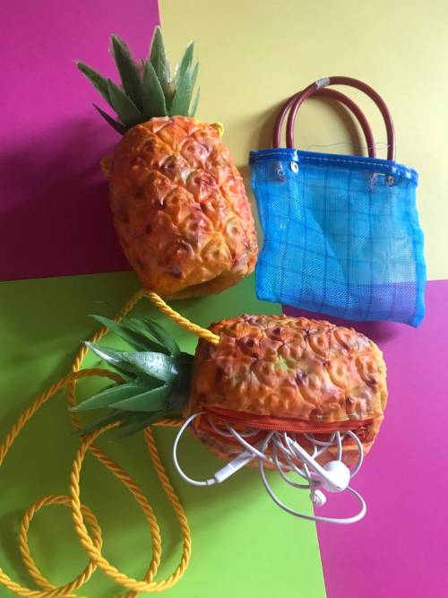 ♡ Pineapple Bag by MexPortalArtesanal ♡