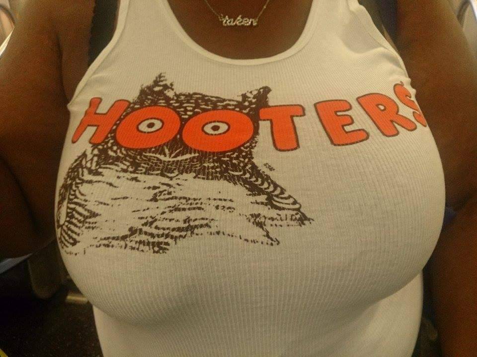 yolandathequeenbee:  Hooters is good, and all, but I doubt that people goes there