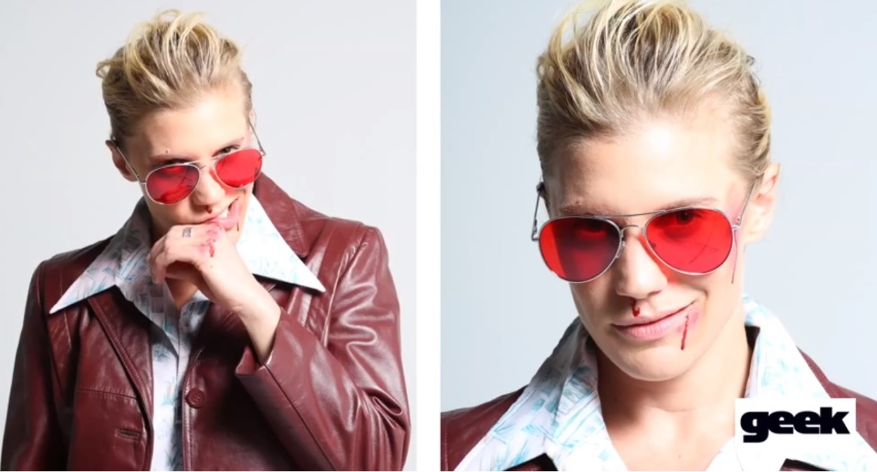 darthsarah42:  Just Katee Sackhoff cosplaying for Geek Magazine. *faints* 
