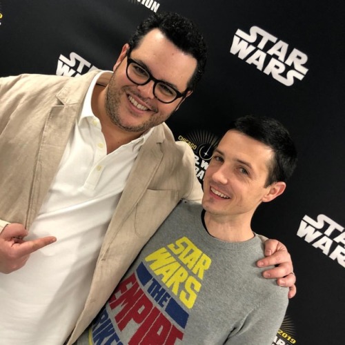 ‪My dad, @joshgad and I. ‬#StarWarsCelebration https://www.instagram.com/p/BwNGa5qgi2U/?utm_source=i