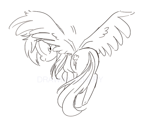 wooooow i can’t believe i’ve never drawn rainbow dash before wooooowww