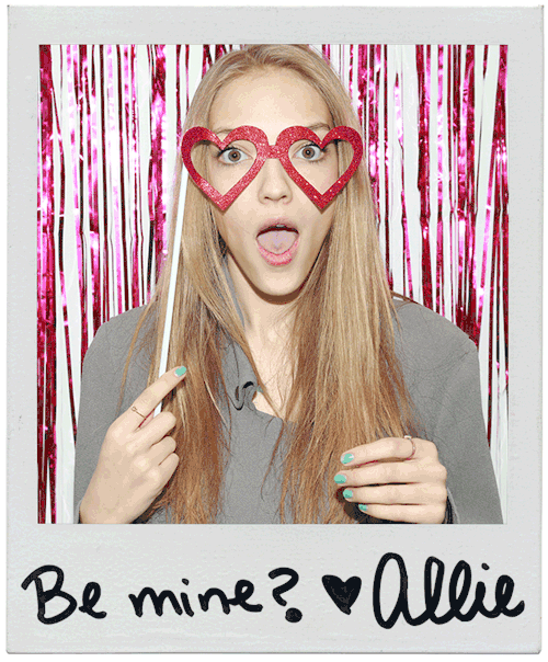 To celebrate V-Day…Allie Lewis, Bella Hadid, Caroline Lowe, Emmy Rappe, Inga Eiriksdottir, Ju