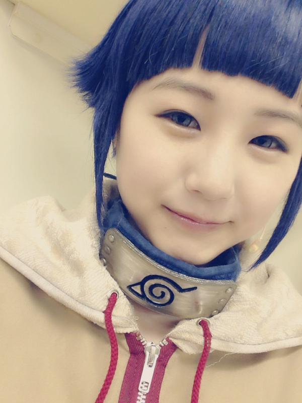 naruto-stage:  takahashi saki as hyuuga hinatasources: 1 2 3