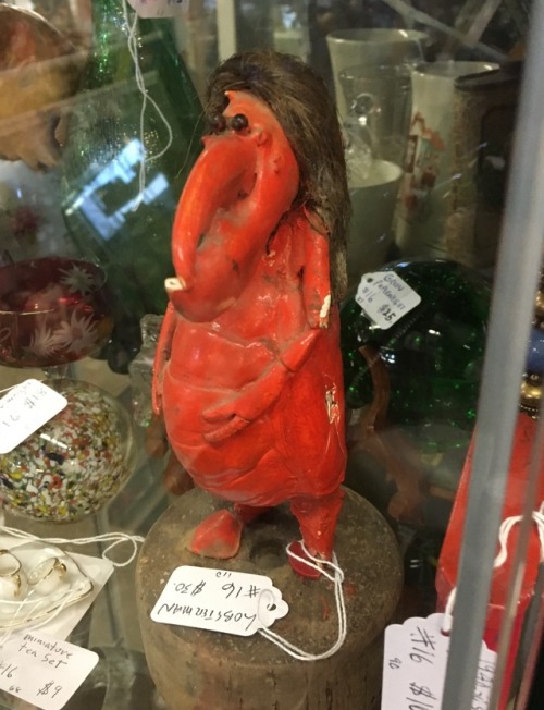 ohmygoodwill:His tag identified him as “Lobsterman.”