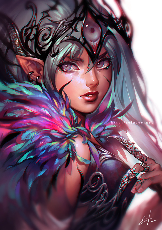 mickyyyyy:  The Fairy Queen by einlee 