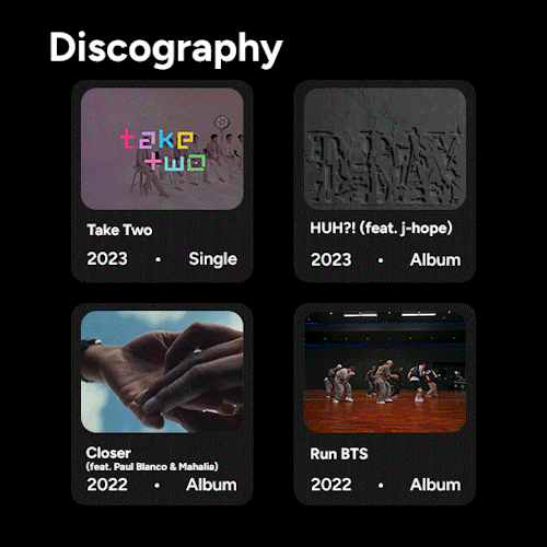 BTS | DISCOGRAPHY 2013 - 2024
