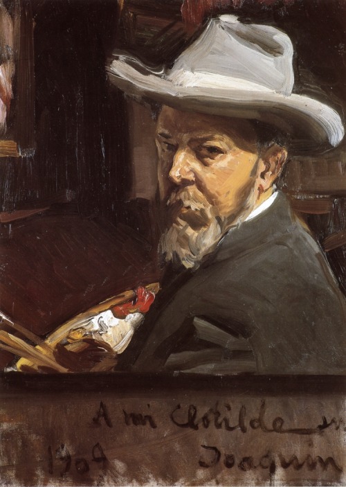 joaquin-sorolla:  Self-Portrait, 1909, Joaquín SorollaMedium: oil,canvas