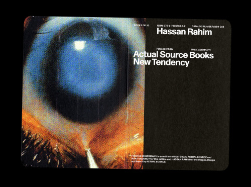 Hassan RahimBoard Book 216 pages4 color offset print on uncoated paper1.5mm board10mm rounded corner