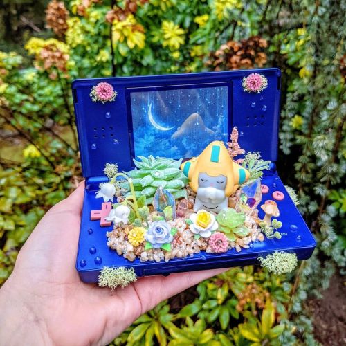 retrogamingblog2:Nintendo DS Terrariums made by Winnie Sumida