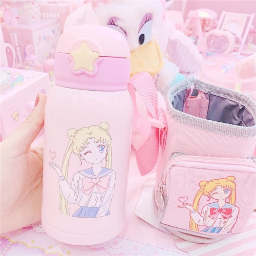 ♡ Sailor Moon Thermos  ♡Discount Code: honey (10% off any purchase + free shipping)