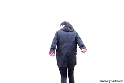 dansbody:  transparent dan running into your blog