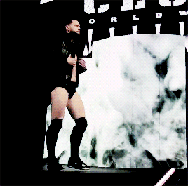 devitt-fergal:03/10/17: Finn returns from injury at WWE Live in Buffalo, NY.