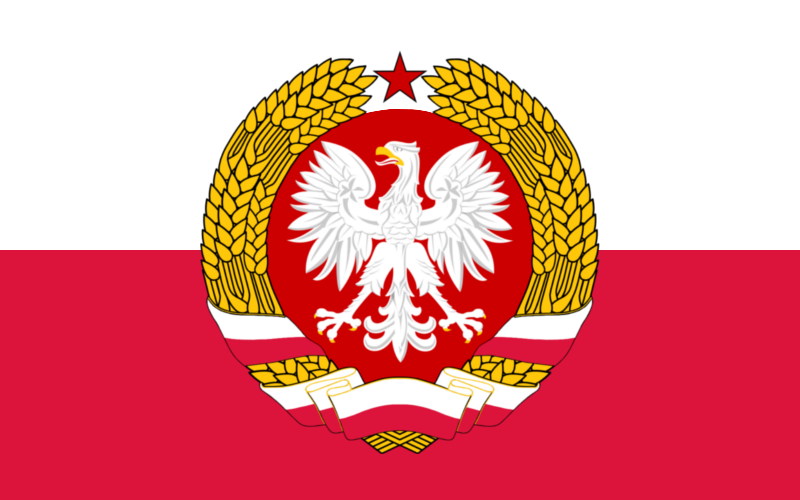 Alternate flag of the Polish People’s Republic from /r/vexillology
Top comment: Alternate flag of the Polish People’s Republic if they decided to be like other Eastern Bloc nations by putting a coat of arms on their flag.