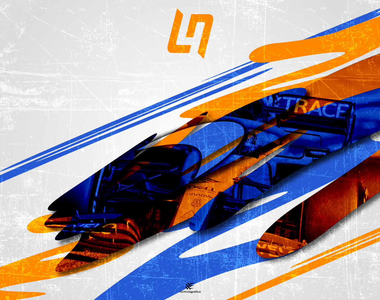 Lando Norris Logo Wallpaper