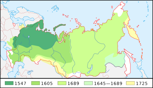 the Growth of the Tsardom of Russia sayat-nova: In... - Maps on the Web