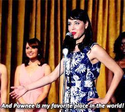 emilyblunts:Beauty pageants are idiotic, but I found out that the winner of the Miss Pawnee pageant 
