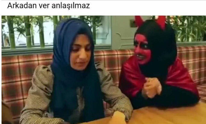 Arkadan ver anlaşılmaz   Kaynak