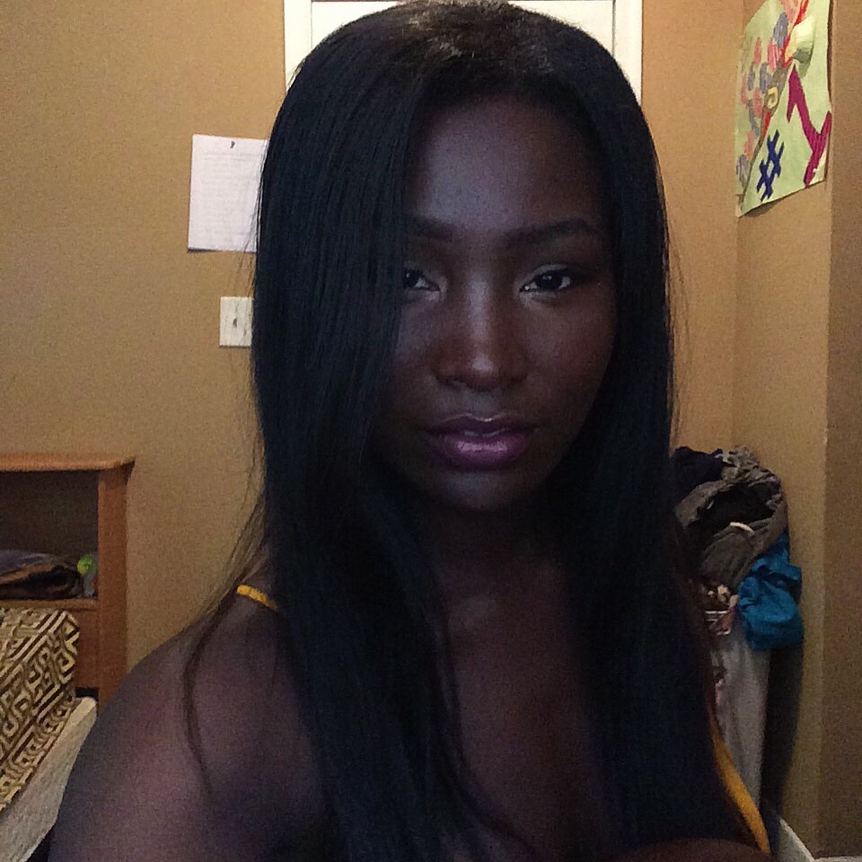 darkskinnedblackbeauty:  Nafeesah Instagram:@foshposh Foshposh.Tumblr.com
