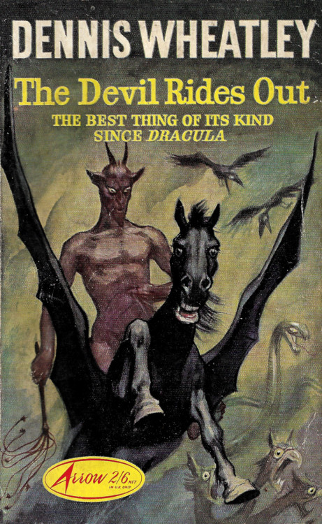 The Devil Rides Out, By Dennis Wheatley (Arrow, 1963).From Ebay.