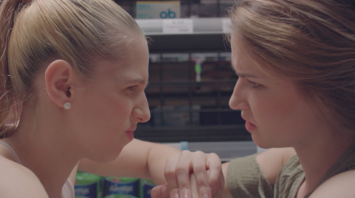 annaemmakay:amazing action commercial “o.b.” by simon Schwarzwald about two girls f