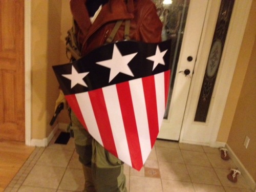 spreepicky:  fatcr0w:  onawingandaswear:  Hello all, so this is my dad, and he’s planning on cosplaying as Rescue Captain America at San Diego Comic-Con this year. Here’s the problem: He’s 53 and he thinks he might be too old to cosplay. In addition,