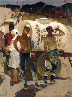 podsteklom: Жаркий полдень. 1985-1987. Кузнецов