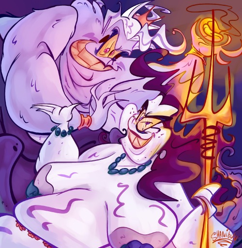 Me Ursula And @lordlaclown Mermaid!!
