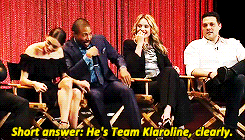 royalcaliber:  [Paleyfest 2014] Klaroline Talk: Charles and Paul keeping it real.