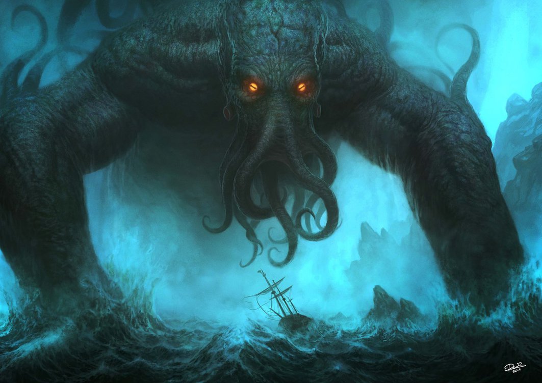 geekthegeek:  Cthulhu by Disse86 
