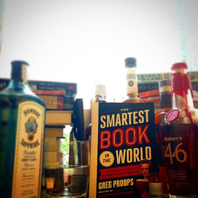 Prooptastic News: THE SMARTEST BOOK IN THE WORLD hits stores 5/5/15. Where’s the vodka? @GregProops