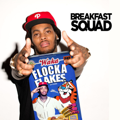 Rappers with their fave cereals.Courtesy of: http://rappersandcereal.com/