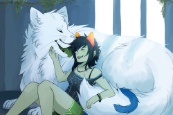 Playbunny:  I Really Had To Go Ahead And Paint Something For Myself And Figured Nepeta