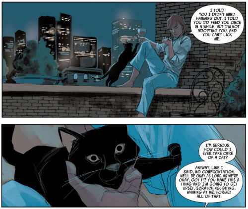 Another great thing about Black Widow is how the book immediately sets up a few parallels with 