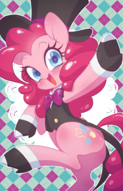 twitchykismet:  quere:  MLP pinkie pie!  YEAH 