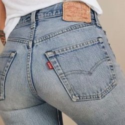 maybe not a fetish but a deep love for denim and wearing them.
