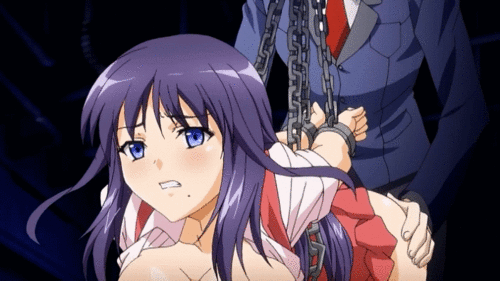 bishoujohentai:  hentai clip - gif animation - doggy style sex on pretty girl that