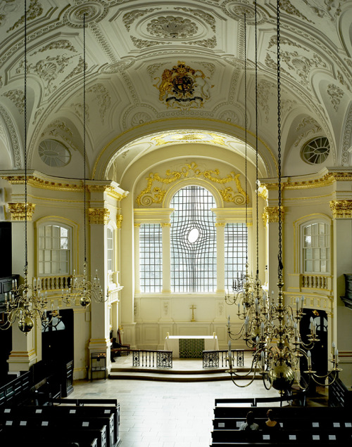 myampgoesto11: Shirazeh Houshiary: East Window Church of St. Martin-in-the-Fields London, 2008