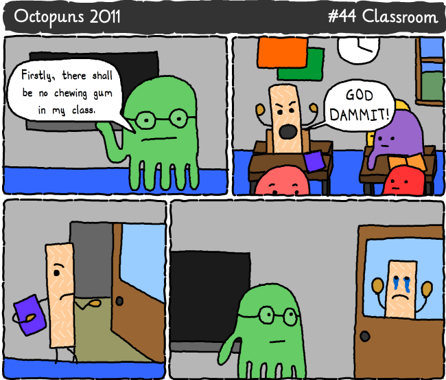 wilwheaton:  (via Octopuns: #44 - Classroom)