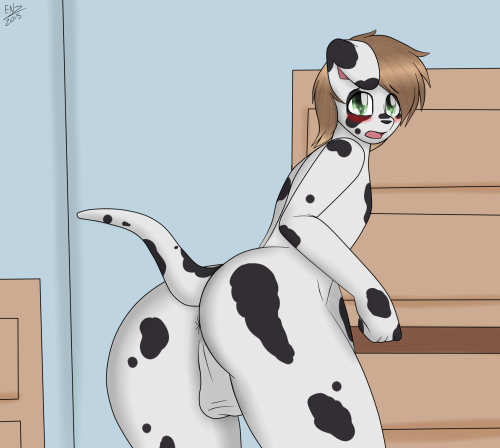 Caught Undressing YCH for edd645-Ensayne
