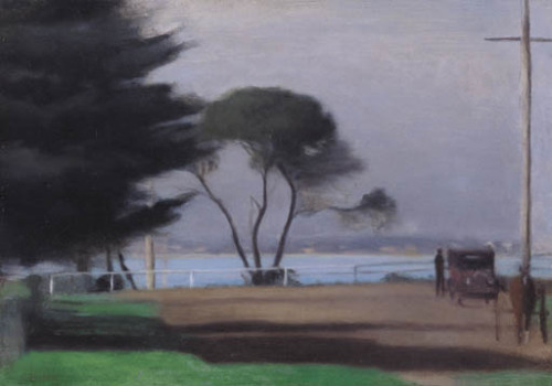 Autumn Morning (Early Morning, Beaumaris)  -  Clarice M. BeckettAustralian 1887-1935Oil on canvas, 4