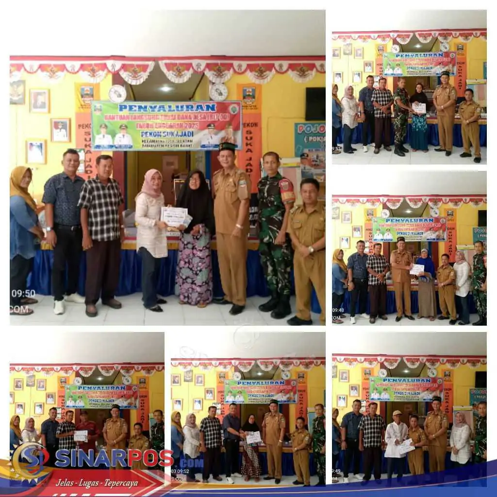 Pekon Sukajadi Kecamatan Krui Selatan Realisasikan BLT-DD Tahap Ke 1 Tahun 2025 KE 38 KPM