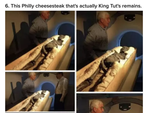 inverted-typo: this buzzfeed article literally compared king tut to a philly cheesesteak