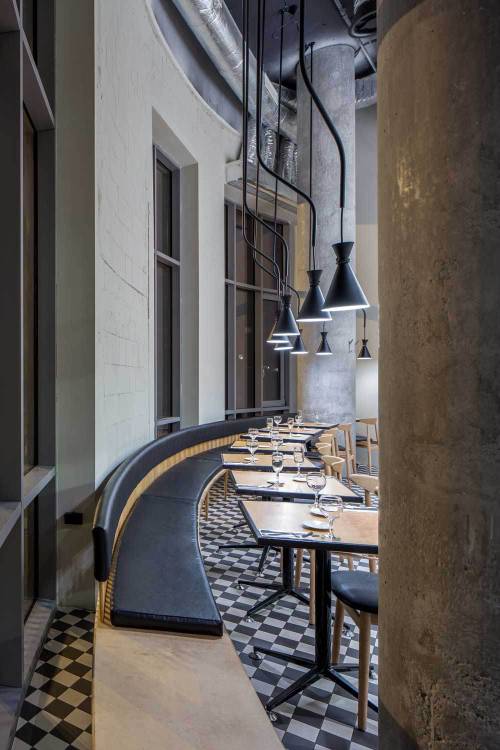{Sharing a coffee shop, around my afternoon coffee break…} Designed by Buck Studio, Di Café D