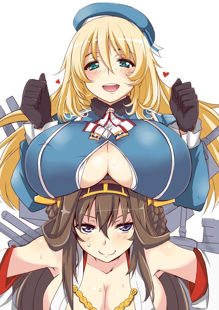 boobymaster64:  “Breasts on head” fetish series Artists/Sources:  1. Facominn