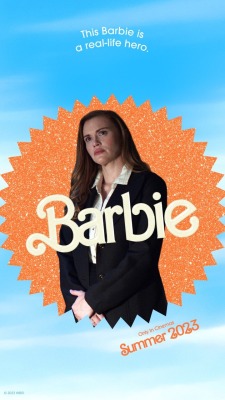 hollandrodensrc:Yes, I gave in and I jumped on the new Barbie trend!Hope you enjoy these posters I made.