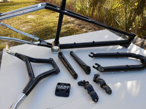 bmxbicyclerestoration:  Old School Haro Master Group 1 BMX Bike Frame powder coated by all pro custo