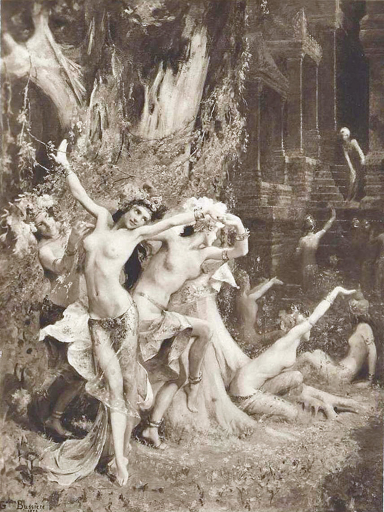 xenophone:  sepiapath: art by Gaston Bussière 